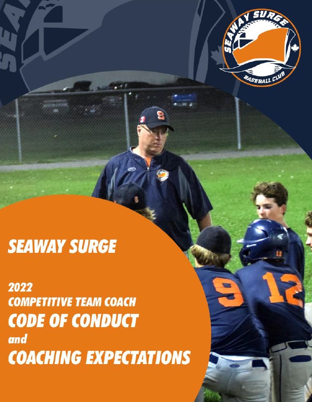 Coaches Code of Conduct – Seaway Surge Baseball Club