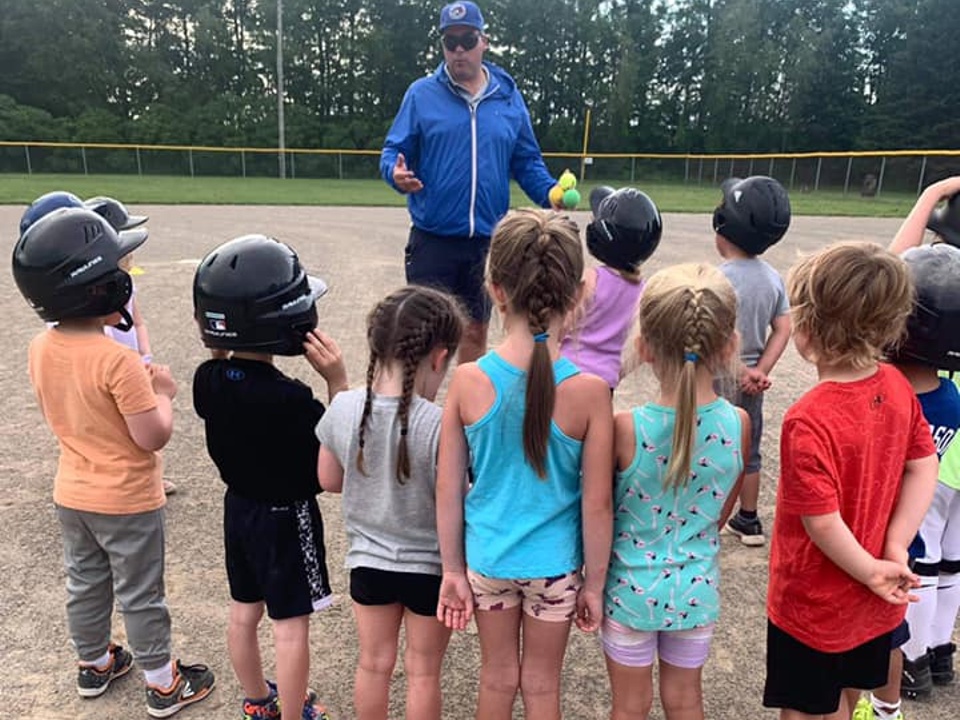 rally cap softball